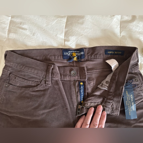 Sophia Skinny corduroy by Lucky Brand - Picture 1 of 8